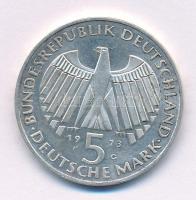 Német Szövetségi Köztársaság 1973G 5M Ag "Frankfurter Nationalversammlung" T:AU patina Federal Republic of Germany 1973G 5 Mark Ag "Frankfurter Nationalversammlung" C:AU patina Krause KM#137
