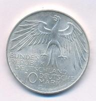 Német Szövetségi Köztársaság 1972F 10M Ag "Müncheni Olimpia - Stadion" T:AU patina, kis ka...