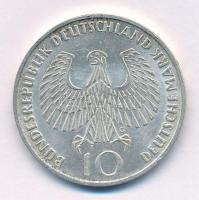 Német Szövetségi Köztársaság 1972G 10M Ag "Nyári Olimpiai Játékok München / Olimpiai Láng"...