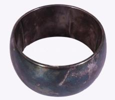 Ezüst (Ag) karperec, d: 8 cm, nettó 61g