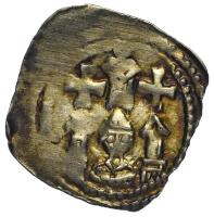 Ausztria 1200-1246. Salzburg / Pfennig Ag "II. Eberhard" (0,88g) T:XF,VF Austria 1200-1246. Salzburg / Pfennig Ag "Eberhard II" (0,88g) C:XF,VF
