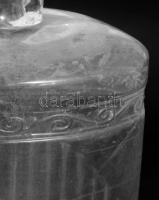 Baeder antik kölnis üveg, hibátlan, m: 22 cm