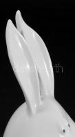 Hollóházi nyúl. Jelzett, hibátlan, m: 19 cm