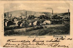 1900 Dudelange, Hauts Fourneaux. Charles Bernhoeft. No. 813. / steel mill, factory (fa)