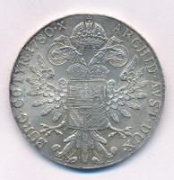 Ausztria 1780SF Tallér Ag "Mária Terézia" utánveret T:AU,XF patina Austria 1780SF Thaler Ag "Maria Theresia" restrike C:AU,XF patina Krause KM#T1