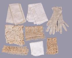 Zacskónyi antik csipke, klf méretben, jó darabokkal!