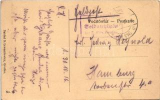 1916 Hrodna, Grodno; Kosciól Franciszkanski / WWI German military, blown-up bridge, Franciscan churc...