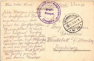 1915 Hrodna, Grodno; Gesamtansicht / WWI German military, general view (fl)