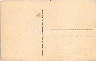 Brest, Brest-Litowsk; Brandruinen / WWI German military, ruins after the fire (EK)