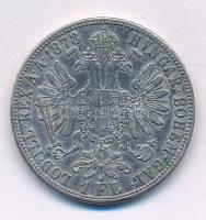Ausztria 1878. 1Fl Ag "Ferenc József" T:XF,VF patina Austria 1878. 1 Florin Ag "Franz Joseph" C:XF,VF patina Krause KM#2222