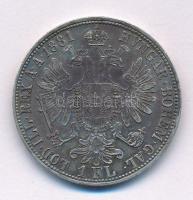 Ausztria 1881. 1Fl Ag "Ferenc József" T:XF patina Austria 1881. 1 Florin Ag "Franz Joseph" C:XF patina Krause KM#2222