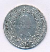 1787B 20kr Ag "II. József" Körmöcbánya (6,46g) T:VF
Hungary 1787B 20 Kreuzers Ag "Jo...
