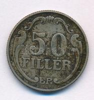 1940. 50f Cu-Ni T:XF patina