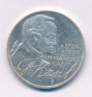 Német Szövetségi Köztársaság 1974D 5M Ag "Immanuel Kant" T:AU patina
Federal Republic of ...