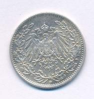 Német Birodalom 1915D 1/2M Ag T:XF,VF patina
German Empire 1915D 1/2 Mark Ag C:XF,VF patina
Krause...