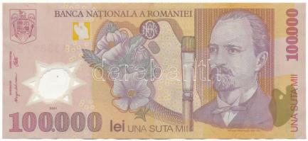 Románia 2001. 100.000L T:F Romania 2001. 100.000 Lei C:F