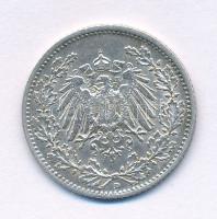 Német Birodalom 1915D 1/2M Ag T:XF,VF patina
German Empire 1915D 1/2 Mark Ag C:XF,VF patina
Krause...
