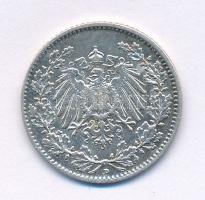 Német Birodalom 1916D 1/2M Ag T:XF,VF patina
German Empire 1916D 1/2 Mark Ag C:XF,VF patina
Krause...