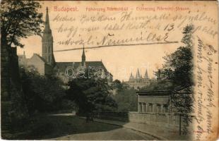 1907 Budapest I. Főherceg Albrecht út, Mátyás templom. Taussig Arthur 3163. (fl)