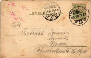 1907 Budapest I. Főherceg Albrecht út, Mátyás templom. Taussig Arthur 3163. (fl)