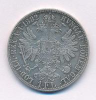 Ausztria 1882. 1Fl Ag "Ferenc József" T:VF Austria 1882. 1 Florin Ag "Franz Joseph" C:VF Krause KM#2222