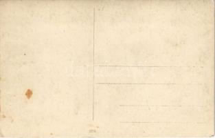 1915 Brest, Brest-Litowsk; Die ausgebrannte Börse / WWI German military, the burnt-out stock exchang...