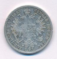 Ausztria 1885. 1Fl Ag "Ferenc József" T:XF,VF Austria 1885. 1 Florin Ag "Franz Joseph" C:XF,VF Krause KM#2222