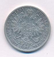 Ausztria 1891. 1Fl Ag "Ferenc József" T:XF,VF Austria 1891. 1 Florin Ag "Franz Joseph" C:XF,VF Krause KM#2222