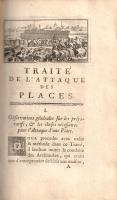 Le Blond, Guillaume: Traité de l'attaque des places. Par M. le Blond.
Paris, 1743. Chez Charle...