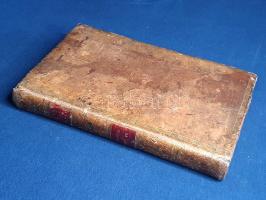 Voltaire [Arouet, François-Marie]: Théatre. Tome sixieme. [Kehl], 1785. L'Imprimerie de la Société Littéraire-Typographique. [2] + IV + 398 p. + 5 t. (rézmetszet). Drámakötetünk a Voltaire (1694-1778) valamennyi írását közreadni kívánó első, monumentális, 91 kötetes életműsorozat része. A felvilágosodás kulcsszerzőjének teljes sorozata a szerző halála után, Franciaország határain túl, túlnyomórészt a Baden-Badeni Őrgrófságban jelent meg, a Rajna-parti Kehl várának nyomdájában, 1785-1789 között. A francia cenzúrahatáron túli nyomdát (mely az 1780-as évek legjelentősebb európai nyomdája volt) a neves francia udvaronc, királyi ügynök, üzletember és színműíró, Pierre-Augustin de Beaumarchais alapította Nicolas de Condorcet márki közreműködésével. Kötetünk Voltaire öt drámájának szövegét adja közre, az ajánlás szövegével, szereposztással, szövegváltozatokkal és jegyzetekkel, esetenként a szerző történeti bevezetésével: a társadalmi tanulságokban bővelkedő drámaszövegek jobbára az ókor kitüntetett időszakaiban játszódó tragédiák, így eligazítást igényelnek. A címlapon, egyes táblákon és a kötet egyes oldalain alul halvány vízfoltosság, néhány oldalon apró sérülés. (Oeuvres completes de Voltaire.) VD18 90603338. Díszesen aranyozott gerincű korabeli bőrkötésben, az aranyozott címfeliratok a gerincen vörös címkén, aranyozott lapszélekkel, a kötéstáblákon aranyozott keretdíszítéssel. Jó példány.