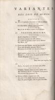 Voltaire [Arouet, François-Marie]:
Théatre. Tome sixieme.
[Kehl], 1785. L'Imprimerie de la So...