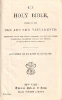 [Szabadkőművesség.] The Holy Bible, containing the Old and New Testaments: Translated out of the ori...
