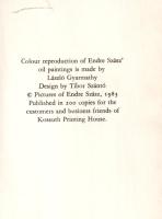 Villon, François: 
Small Testament. (A Kossuth Nyomda bibliofil minikönyve.)
Budapest, 1983. (Koss...