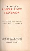 Stevenson, Robert Louis: 
Strange Case of Dr. Jekyll and Mr. Hyde - Thrawn Janet - The Merry Men - ...
