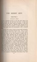 Stevenson, Robert Louis: 
Strange Case of Dr. Jekyll and Mr. Hyde - Thrawn Janet - The Merry Men - ...