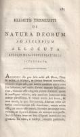 Apuleius, Lucius:
Lucii Apuleji Madaurensis platonici philosophi Opera ad optimas editiones collata...