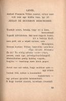 François Villon költeményei Faludy György fordításában. (A műfordító engedélye és impresszum nélküli...