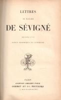 Madame de Sévigné: 
Lettres de Madame de Sévigné. Précédées d'une notice historique et littéra...