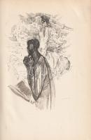 Cervantes, (Miguel de): 
Az elmés nemes Don Quijote de la Mancha. Martyn Ferenc rajzaival. (Számozo...