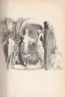 Cervantes, (Miguel de): 
Az elmés nemes Don Quijote de la Mancha. Martyn Ferenc rajzaival. (Számozo...