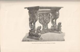 Lostalot, Alfred de: Les arts de bois. Sculpture sur bois. Meubles. Notice par Alfred de Lostalot. A...