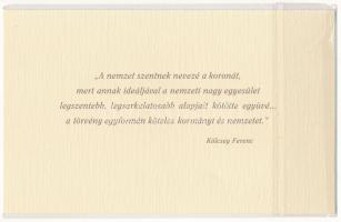 2000. 2000Ft "Millenium" "MM 0192057" eredeti díszcsomagolásban + tájékoztató la...