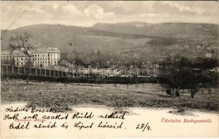 1909 Budapest II. Lipótmező, látkép. Serényi György kiadása (EB)