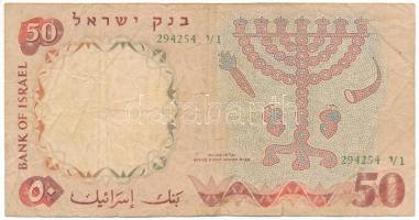Izrael 1960. 50P "294254/1" T:F
Israel 1960. 50 Pounds "294254/1" C:F
Krause P...