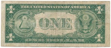 Amerikai Egyesült Államok 1935C 1$ "Silver Certificate", kék pecsét, Szign.: "William...