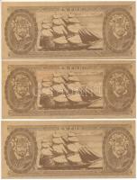 DN "EN FOR" (3x) színházi kellékpénz T:AU-F