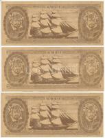 DN "EN FOR" (3x) színházi kellékpénz T:AU-F