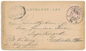 1898 Budapest, I. Ferencz József és II. Vilmos Őfelségeiknek Budapesten való tartózkodásuk emlékéül ...