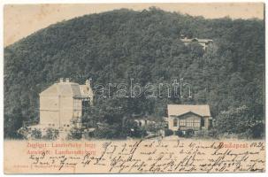 1902 Budapest XII. Zugliget, Laszlovszky hegy, villák. Schwarch J. (fl)