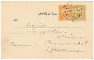 1902 Budapest XIV. Műcsarnok. Art Nouveau (EB)